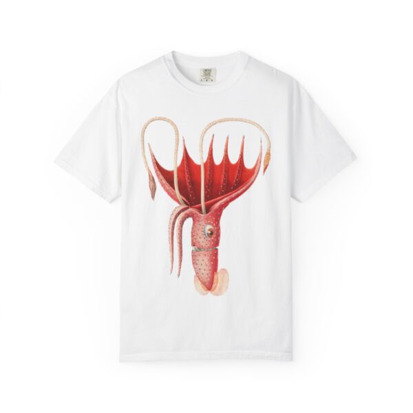 Giant Squid Illustration T-Shirt | Vintage Cephalopod Art, Ocean Science Tee